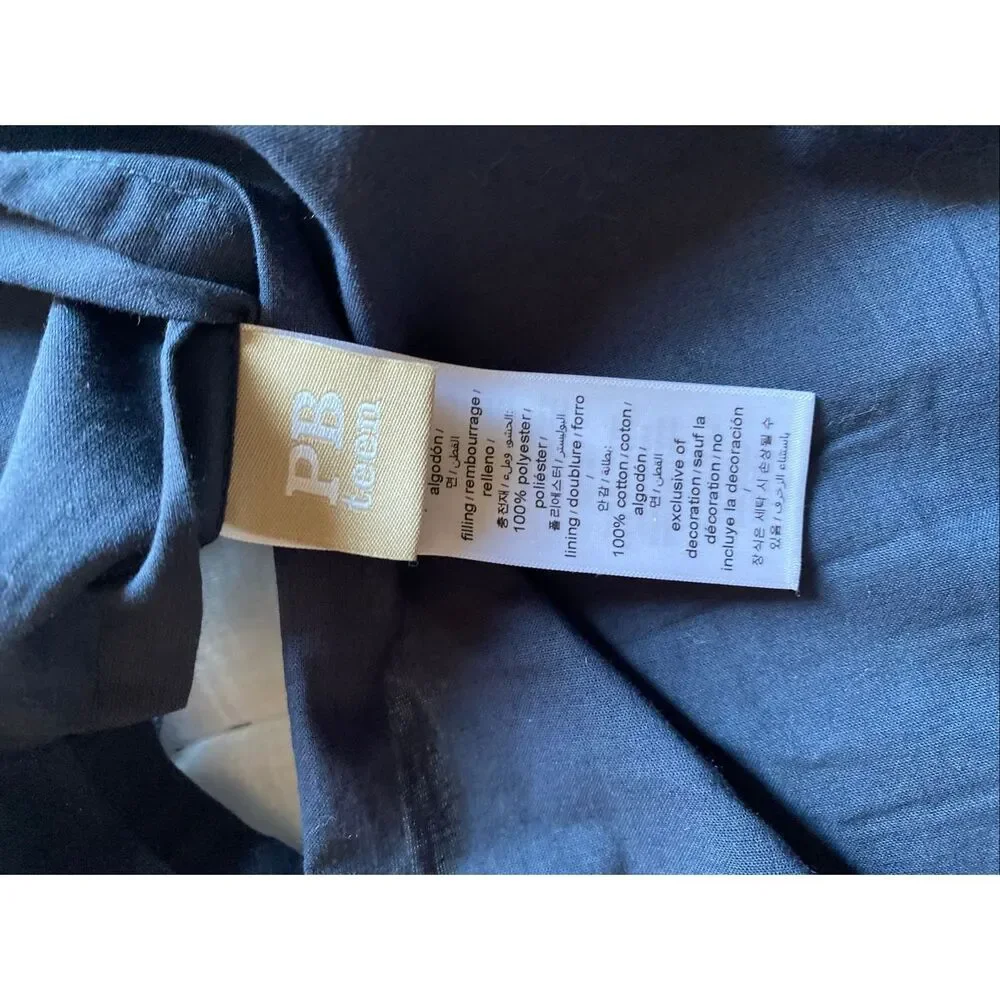 Pottery Barn quilted pillow sham
